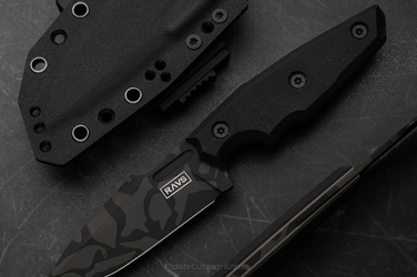 NÓŻ TAKTYCZNY MYŚLIWSKI SHARK 01 BECUT G10 RAVS KNIVES