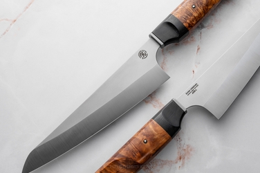 NÓŻ KUCHENNY GYUTO 6 AEB-L STABILIZOWANA OLCHA HEBAN G-CUSTOM