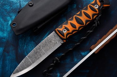 NÓŻ SURVIVALOWY BUSHCRAFT 30 O2 G10 TIGER AK