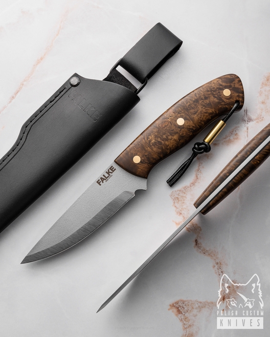 NÓŻ MYŚLIWSKI  EDC SCANDI S 006 N690 FALKE