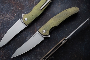 FOLDING KNIFE FOLDER ISHTAR #0642 M398 HERMAN KNIVES