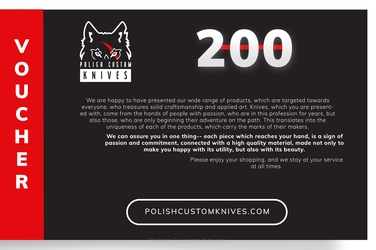 BON PODARUNKOWY VOUCHER 200