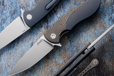 NÓŻ SKŁADANY FOLDER MICRO STING 129 RWL34 HERMAN KNIVES