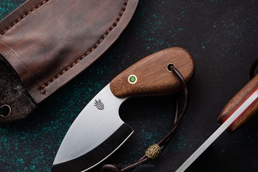 EDC KNIFE LITTLE NECK 3 BECUT SUCUPIRA WOOD BM