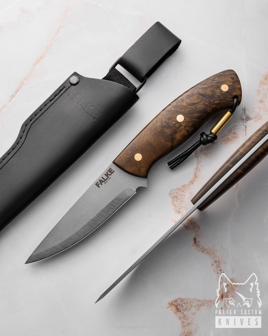 NÓŻ MYŚLIWSKI  EDC SCANDI S 003 N690 FALKE