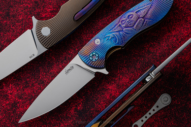NÓŻ SKŁADANY FOLDER MICRO STING GROGU 4 M398 HERMAN PIMPED by MICHO
