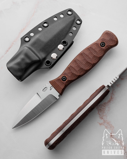 DAGGER EDC TACTICAL KNIFE ABELHA 1 MICARTA O2 RATO KNIVES