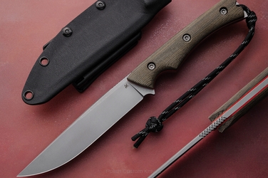 NÓŻ MYŚLIWSKI HUNTER 9 CPM 3V MICARTA AK KNIVES