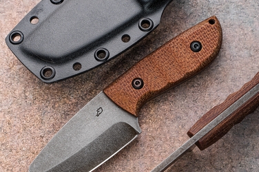 NÓŻ EDC NECK SURVIVALOWY SHEEPFOOT OVELHA MICARTA O2 K720 RATO KNIVES