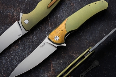 NÓŻ SKŁADANY FOLDER ISHTAR 324 M398 HERMAN KNIVES