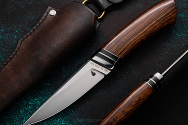 NÓŻ MYŚLIWSKI HUNTER 7 CPM S90V 64 HRC ARIZONA DESERT IRONWOOD MOONSHINE
