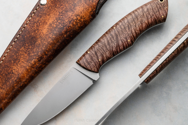 SURVIVAL HUNTING KNIFE POGWIZD HUNTER 25 K110 D2 MANGO SIMON'S
