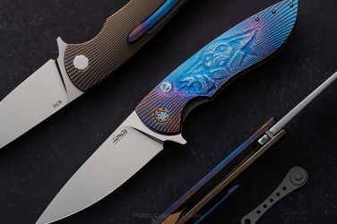 NÓŻ SKŁADANY FOLDER MICRO STING GROGU 3 M398 HERMAN PIMPED by MICHO