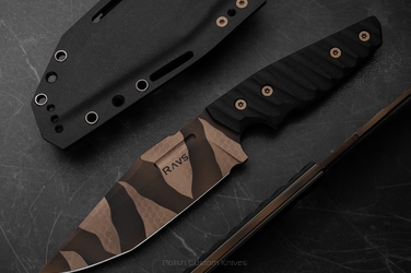 DUŻY NÓŻ TAKTYCZNY MYŚLIWSKI STORM83 1 80CRV2 G10 RAVS KNIVES