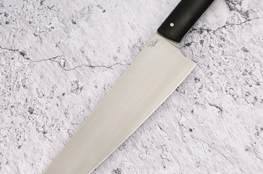 NÓŻ KUCHENNY CHEF 210 55 CZARNY GRAB ELMAX PABIŚ KNIVES