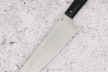 NÓŻ KUCHENNY CHEF 240 10 M390 CZARNY GRAB PABIŚ KNIVES