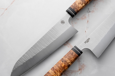 NÓŻ KUCHENNY GYUTO 5 AEB-L LAMELKI OLCHOWE G-CUSTOM KNIVES