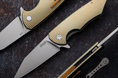 NÓŻ SKŁADANY FOLDER VESPERTILIO 102 M398 HERMAN KNIVES