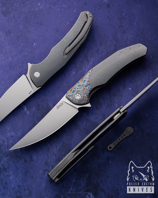 FOLDING KNIFE FOLDER ISHTAR 321 M398 HERMAN KNIVES