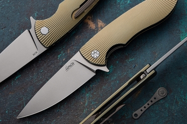 NÓŻ SKŁADANY FOLDER STING 348 M398 HERMAN KNIVES