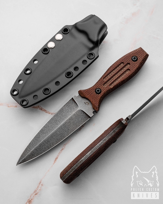 NÓŻ TAKTYCZNY SZTYLET BOOTKNIFE ESCONDIDO 2 MICARTA O2 RATO KNIVES