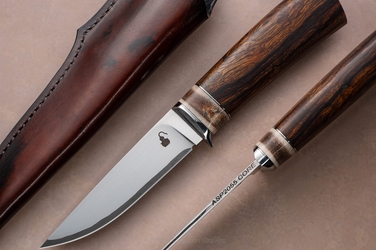 NÓŻ MYŚLIWSKI HUNTER 2 SAN MAI ASP2055 CORE ARIZONA DESERT IRONWOOD MOONSHINE